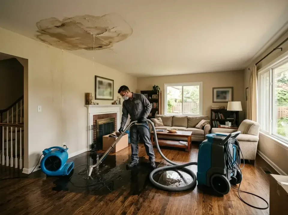 attic-pipe-burst-ceiling-drip-008 — frequently asked questions, Water Damage Restoration & Carpet Care in West Hollywood, CA